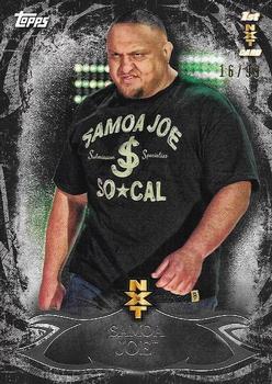 2015 Topps WWE Undisputed - NXT Prospects Black #NXT-25 Samoa Joe Front