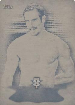 2015 Topps WWE Undisputed - NXT Prospects Printing Plates Black #NXT-21 Aiden English Front