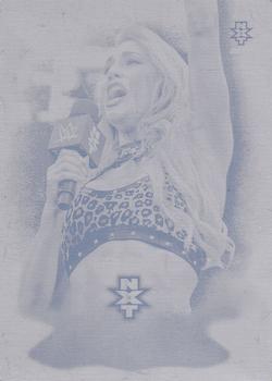 2015 Topps WWE Undisputed - NXT Prospects Printing Plates Cyan #NXT-8 Carmella Front