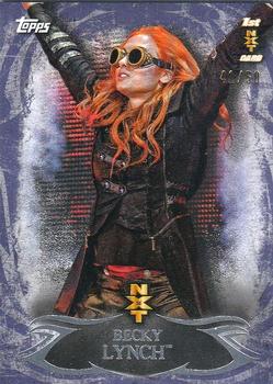 2015 Topps WWE Undisputed - NXT Prospects Purple #NXT-14 Becky Lynch Front