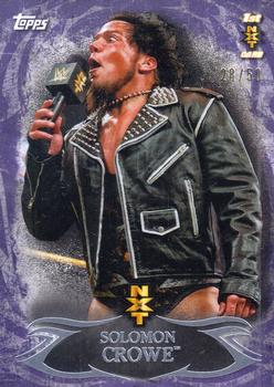 2015 Topps WWE Undisputed - NXT Prospects Purple #NXT-13 Solomon Crowe Front