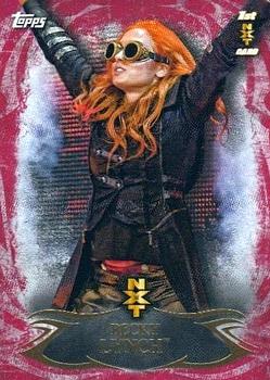 2015 Topps WWE Undisputed - NXT Prospects Red #NXT-14 Becky Lynch Front