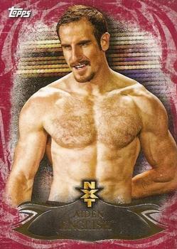 2015 Topps WWE Undisputed - NXT Prospects Red #NXT-21 Aiden English Front