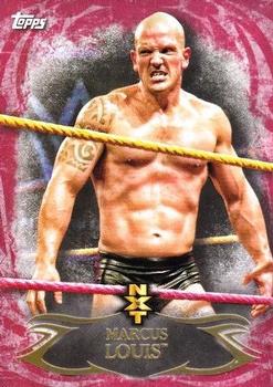 2015 Topps WWE Undisputed - NXT Prospects Red #NXT-24 Marcus Louis Front