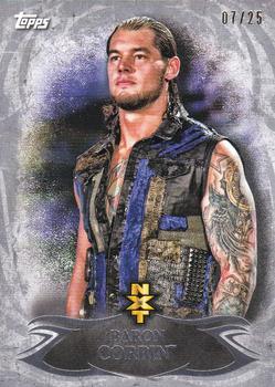 2015 Topps WWE Undisputed - NXT Prospects Silver #NXT-10 Baron Corbin Front