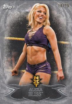 2015 Topps WWE Undisputed - NXT Prospects Silver #NXT-17 Alexa Bliss Front