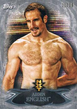 2015 Topps WWE Undisputed - NXT Prospects Silver #NXT-21 Aiden English Front