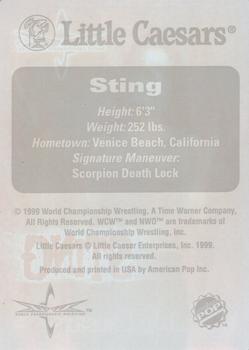 1999 Little Caesars WCW/nWo #NNO Sting Back