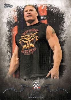 2016 Topps WWE Undisputed #6 Brock Lesnar Front
