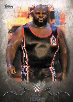 2016 Topps WWE Undisputed #22 Mark Henry Front
