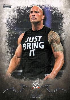 2016 Topps WWE Undisputed #28 The Rock Front