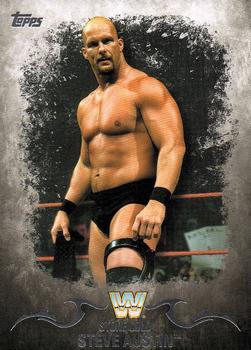 2016 Topps WWE Undisputed #92 Stone Cold Steve Austin Front