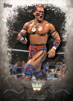 2016 Topps WWE Undisputed #93 Tatanka Front