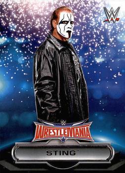 2016 Topps WWE Road to Wrestlemania - WrestleMania 32 Roster #4 Sting Front