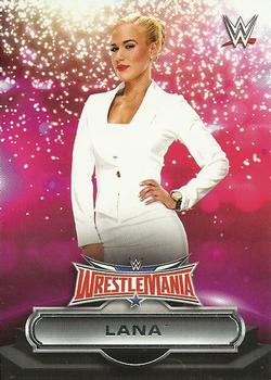 2016 Topps WWE Road to Wrestlemania - WrestleMania 32 Roster #30 Lana Front