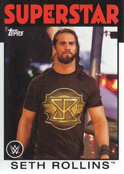 2016 Topps WWE Heritage #32 Seth Rollins Front