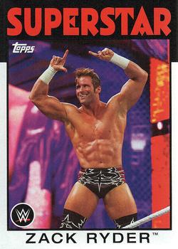 2016 Topps WWE Heritage #35 Zack Ryder Front