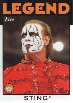 2016 Topps WWE Heritage #36 Sting Front