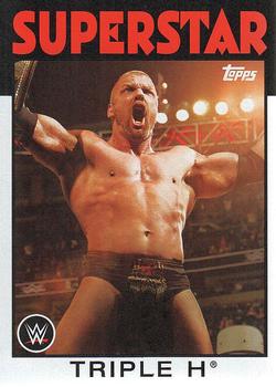 2016 Topps WWE Heritage #37 Triple H Front