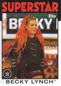 2016 Topps WWE Heritage #42 Becky Lynch Front