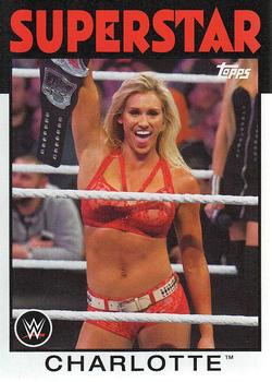 2016 Topps WWE Heritage #44 Charlotte Front