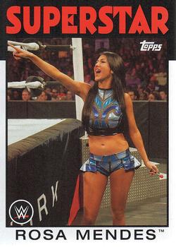 2016 Topps WWE Heritage #52 Rosa Mendes Front