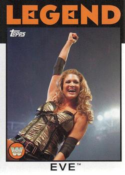 2016 Topps WWE Heritage #82 Eve Front