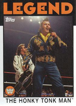 2016 Topps WWE Heritage #83 The Honky Tonk Man Front