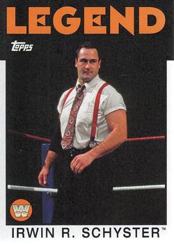 2016 Topps WWE Heritage #84 Irwin R. Schyster Front