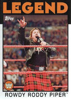2016 Topps WWE Heritage #101 Rowdy Roddy Piper Front