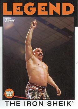 2016 Topps WWE Heritage #105 The Iron Sheik Front