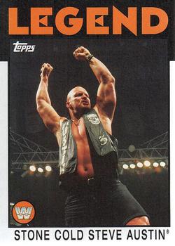 2016 Topps WWE Heritage #106 Stone Cold Steve Austin Front