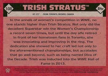 2016 Topps WWE Heritage #108 Trish Stratus Back