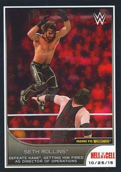 2016 Topps WWE Road to Wrestlemania - Short Prints #9 Seth Rollins Front