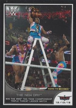 2016 Topps WWE Road to Wrestlemania - Short Prints #17 The New Day Front