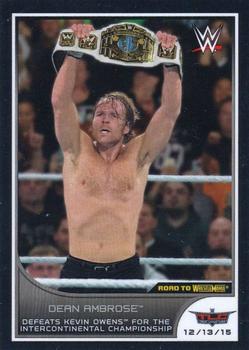 2016 Topps WWE Road to Wrestlemania - Short Prints #19 Dean Ambrose Front