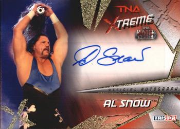 2010 TriStar TNA Xtreme - Autographs Gold #X8 Al Snow Front