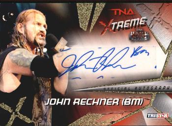 2010 TriStar TNA Xtreme - Autographs Gold #X28 John Rechner Front