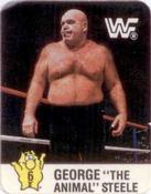 1988 WWF Hostess Wrestlemania IV Stickers #6 George 