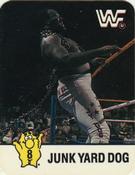 1988 WWF Hostess Wrestlemania IV Stickers #8 Junk Yard Dog Front