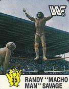 1988 WWF Hostess Wrestlemania IV Stickers #35 Randy 
