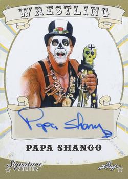 2016 Leaf Signature Series #62 Papa Shango Front