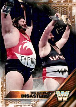2016 Topps WWE - Bronze #81 The Natural Disasters Front