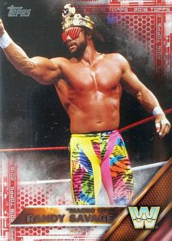 2016 Topps WWE - Red #75 Randy Savage Front