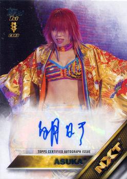 2016 Topps WWE - Autographs #NNO Asuka Front