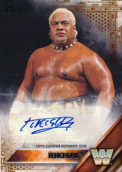 2016 Topps WWE - Autographs Bronze #NNO Rikishi Front