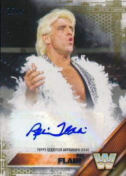 2016 Topps WWE - Autographs Gold #NNO Ric Flair Front