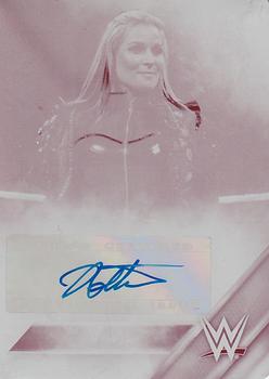 2016 Topps WWE - Autographs Printing Plate Magenta #NNO Natalya Front