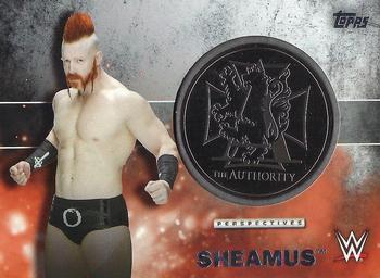 2016 Topps WWE - Perspectives Medallions #NNO Sheamus Front