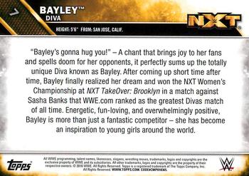 2016 Topps WWE - NXT #7 Bayley Back